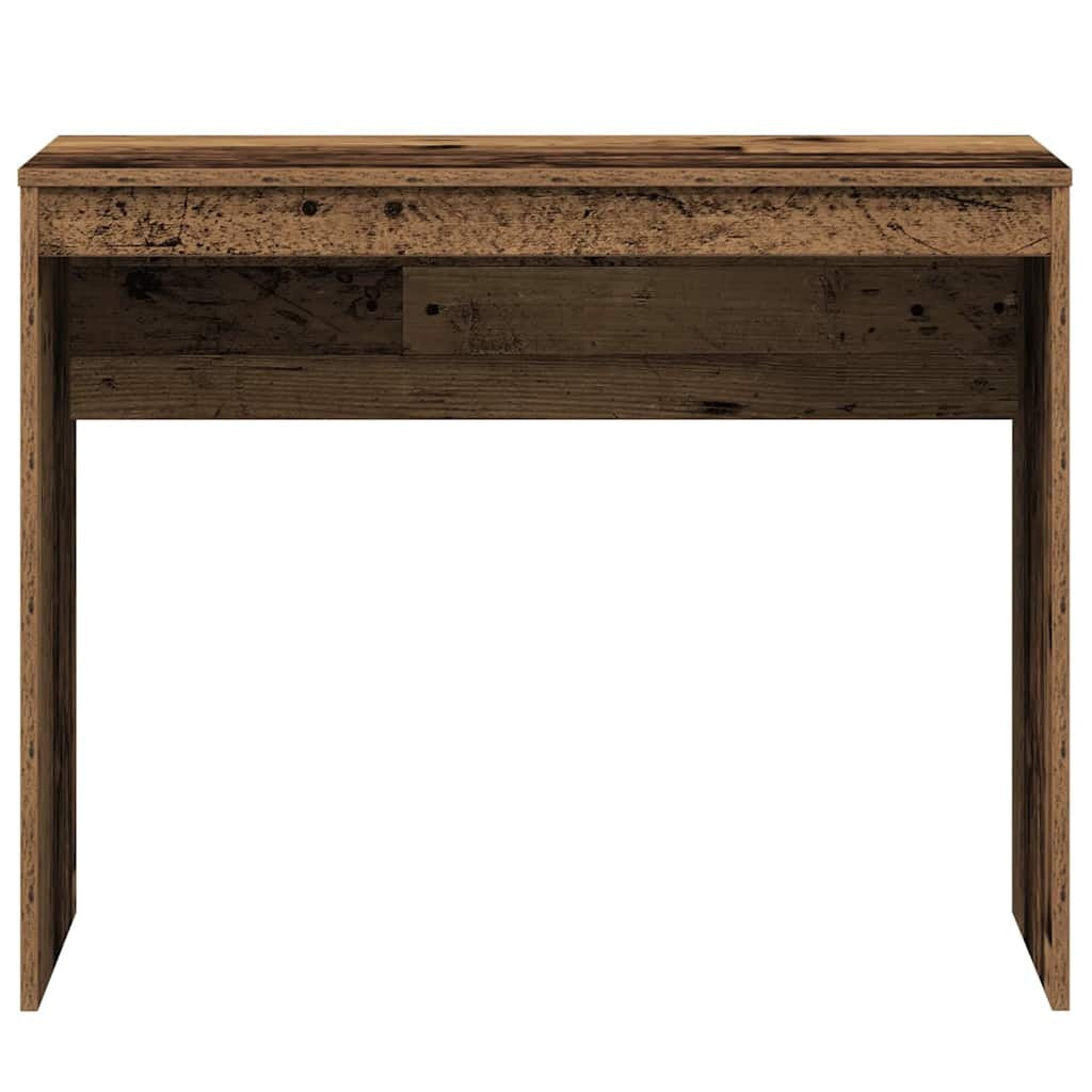 vidaXL Pisalna miza iz starega lesa 90x40x72 cm Izoblikovan les