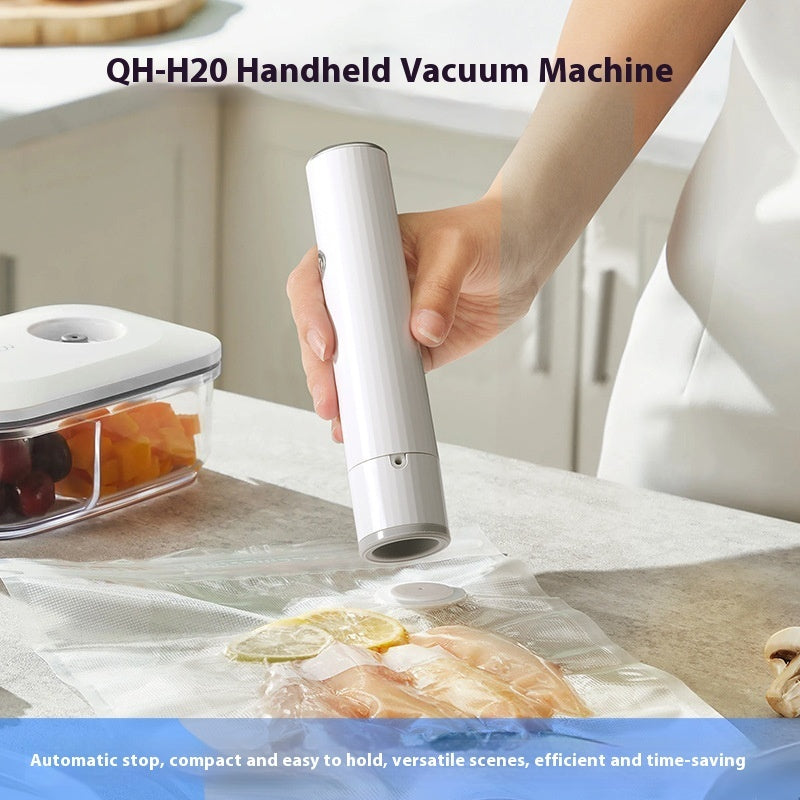 Smart Rechargeable Portable Handheld Vacuum Food Preservation Machine Sealing Appliances Home Essentials
