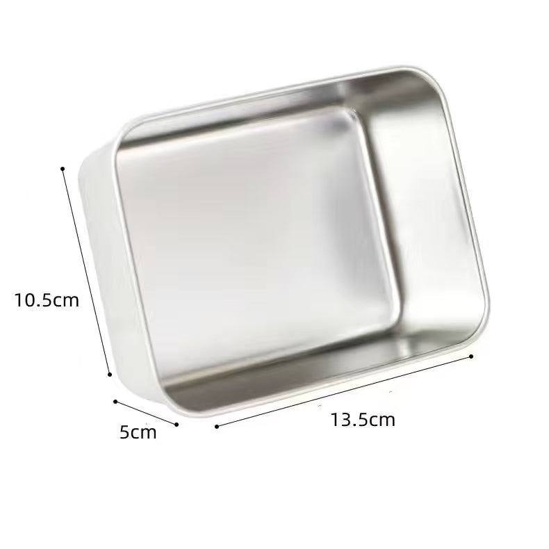 Thickened Stainless Steel Plate Household With Lid Appliances Home Essentials