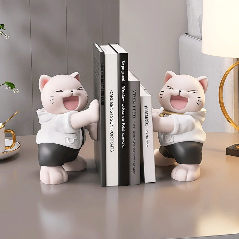 Modern Home Creative Cartoon Bookend Home Ornaments