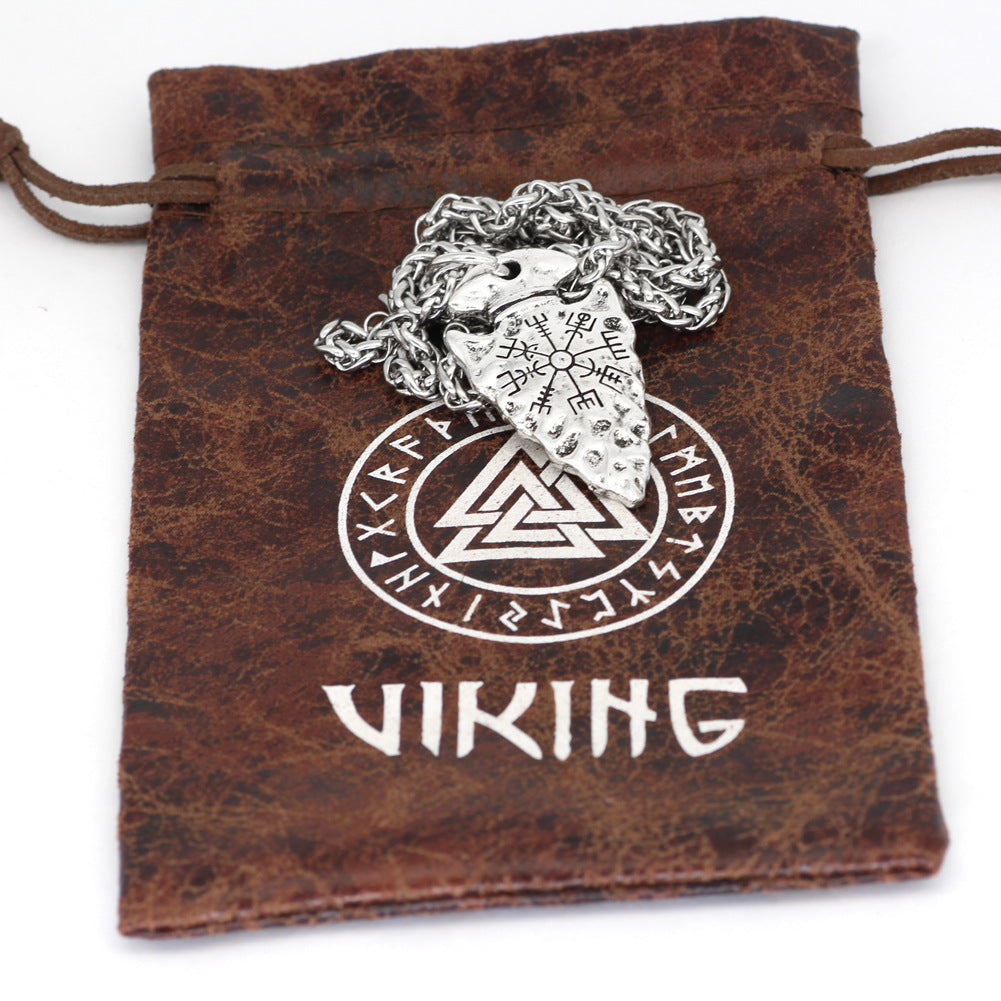 Fashion Simple Alloy Compass Pendant Necklace Jewelry/Accessories