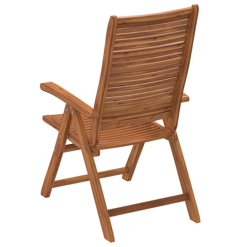 vidaXL Scaune grădină rabatabile 8 buc. 56x72x107 cm lemn masiv acacia
