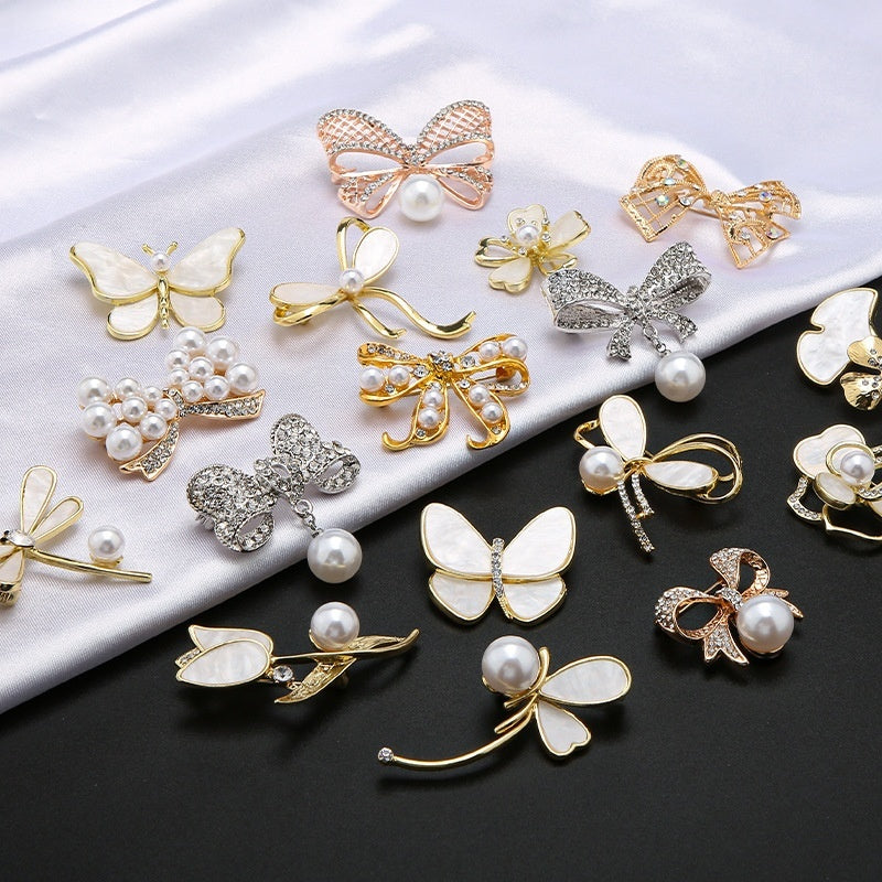 Bowknot Flower Clothes Decorative Corsage Accessories