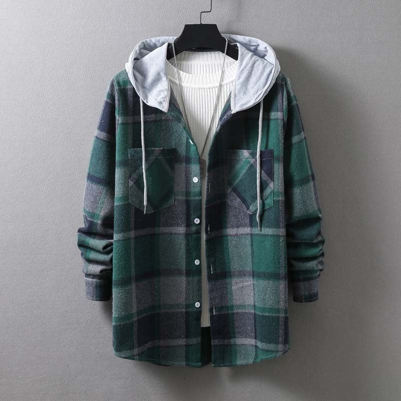 Hooded Casual Loose Fitting Sweater Men's Attire Apparel / Clothing