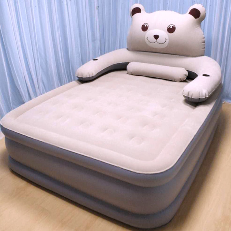 Elevated Household Double Automatic Cartoon Air Bed Furniture