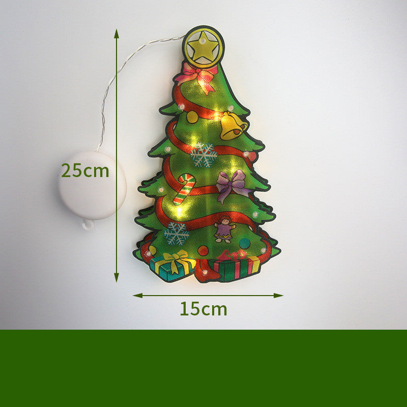 Christmas Decoration Lights Santa Snowman Elk Home Ornaments
