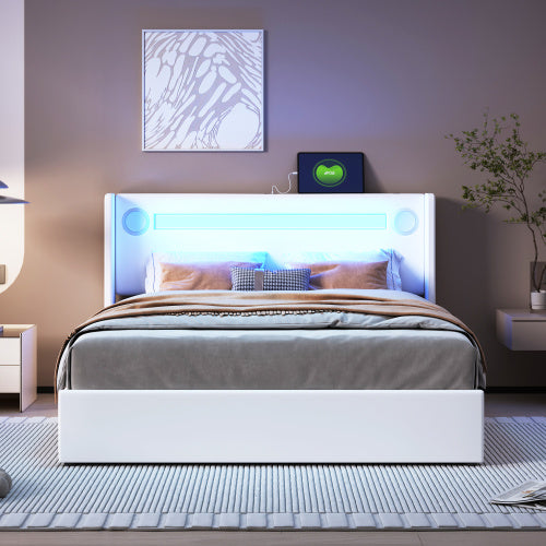 Fiberboard Double Bed Furniture