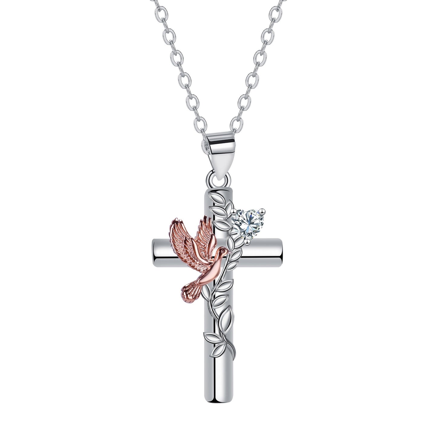 Cross Pendant Necklace High Sense Decoration Design Jewelry/Accessories