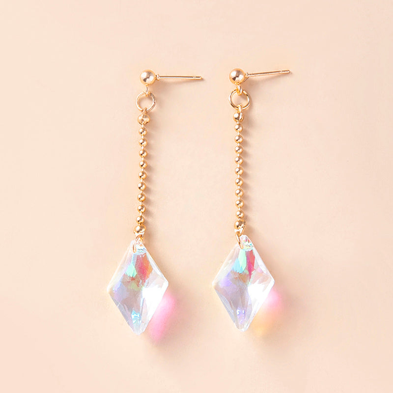 Anime Hunter X Hunter Kurapika Diamond Long Earrings Jewelry/Accessories