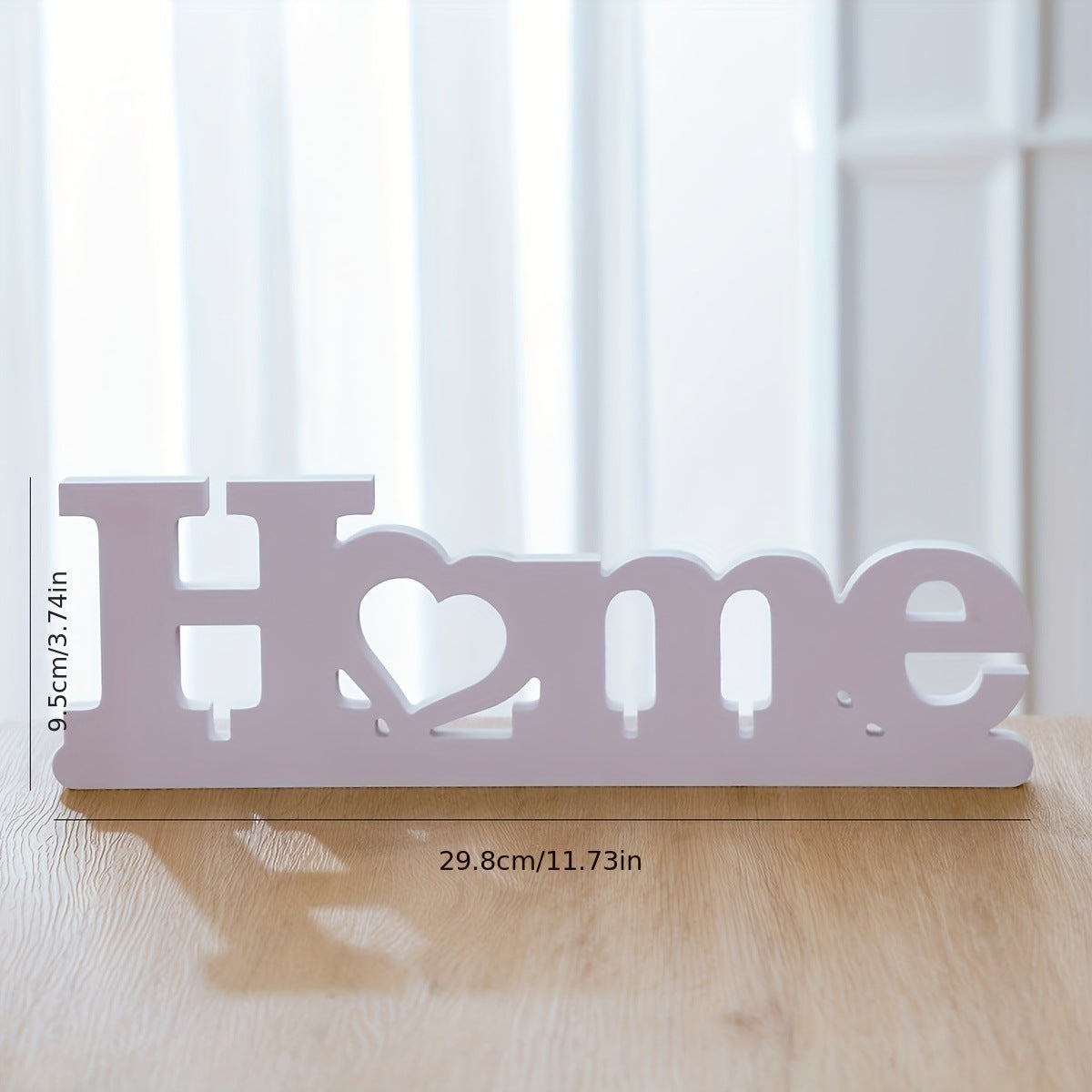 HOME LOVE Letter White HOME Art Decoration Home Ornaments