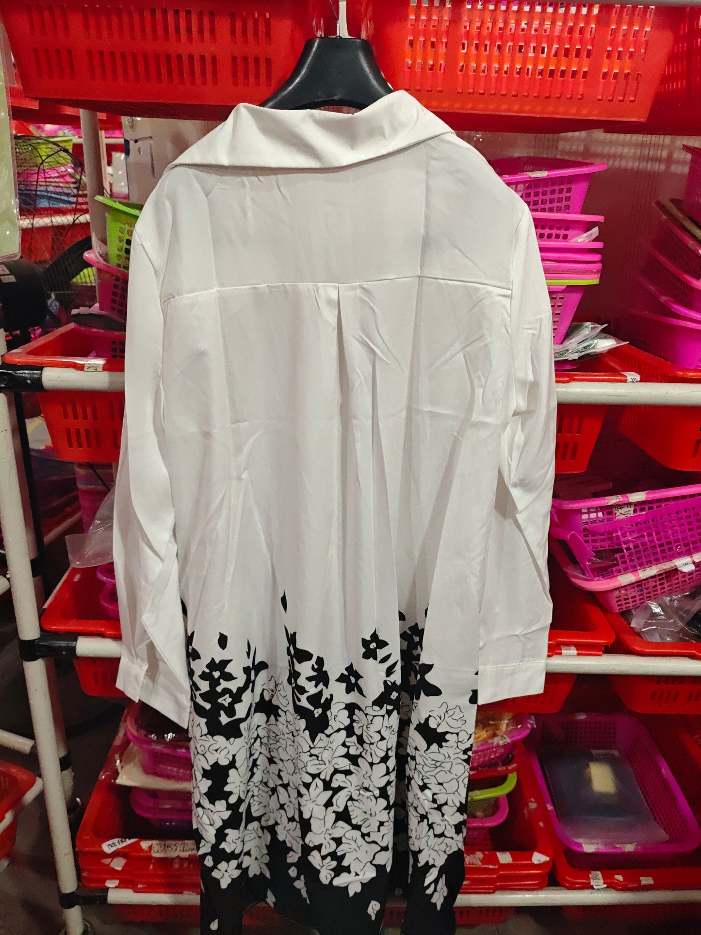 Women's Printed Simple Mid-length Dress Women's Garments Apparel / Clothing