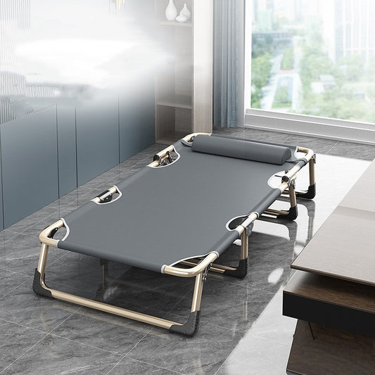 Foldable Bed Single Bed Household Simple Siesta Bed Bedroom Furniture