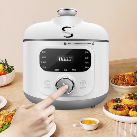 110V V Electric Pressure Cooker Small Household Appliances Home Essentials