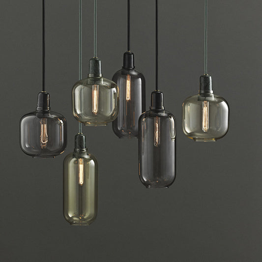 Lustre en marbre de salle à manger rétro pour salon