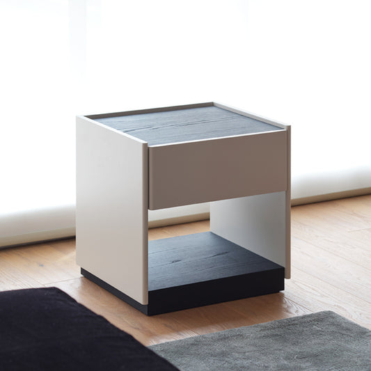 Simple Matte Bedroom Bedside Table Furniture