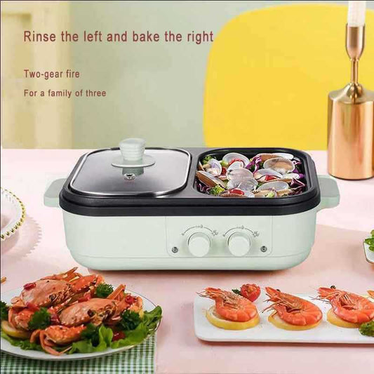 Roast All-in-one Pot Household Multi-functional Cooking Pot Electric Roaster Pan Appliances Home Essentials