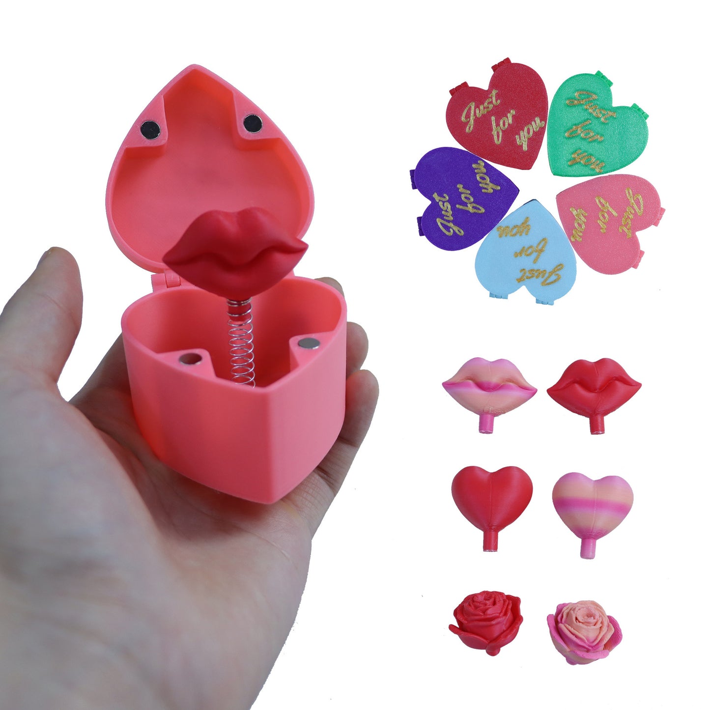 Valentine's Day Gift 3d Printing Toy Surprise Box Holiday Decoration