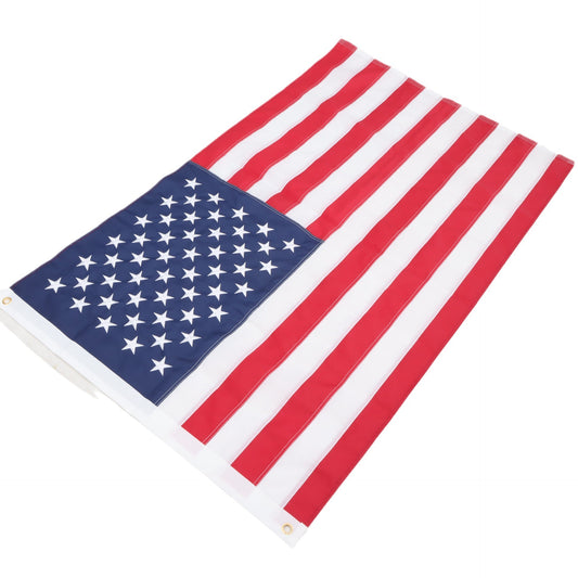 Oxford Cloth Stars And Stripes Embroidered American Stitching Waterproof Flags & Banners