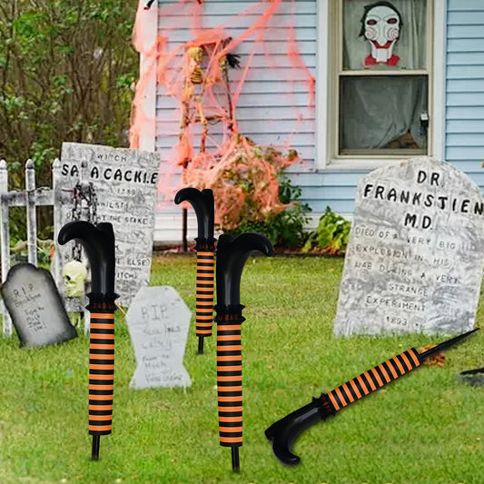 Halloween Decorations Inverted Elf Leg Layout Props Home Ornaments