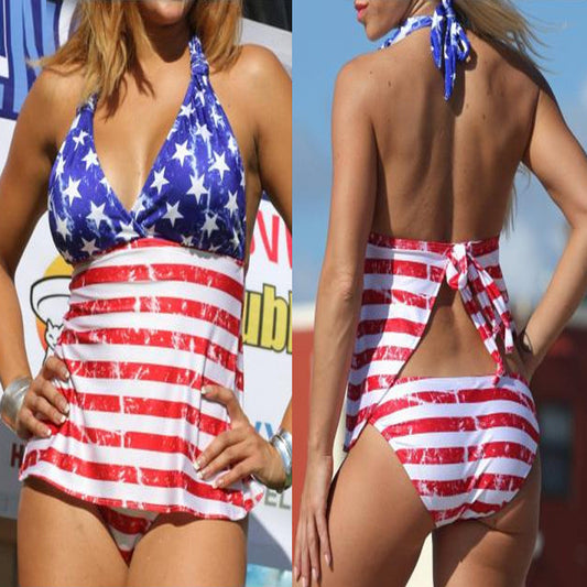 Flag print swimsuit Apparel / Clothing