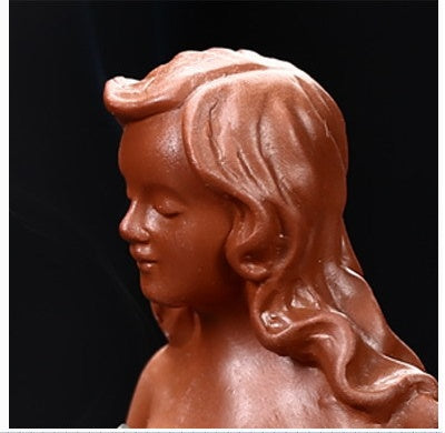 Home Incense Ornaments Conch Mermaid