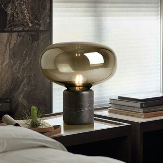 Lampe de chevet en verre style nordique simple et moderne