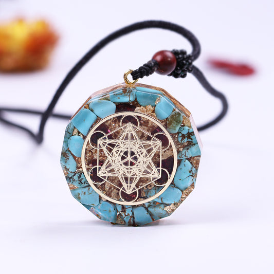 Natural Crystal Seven Chakra Pendant Jewelry/Accessories