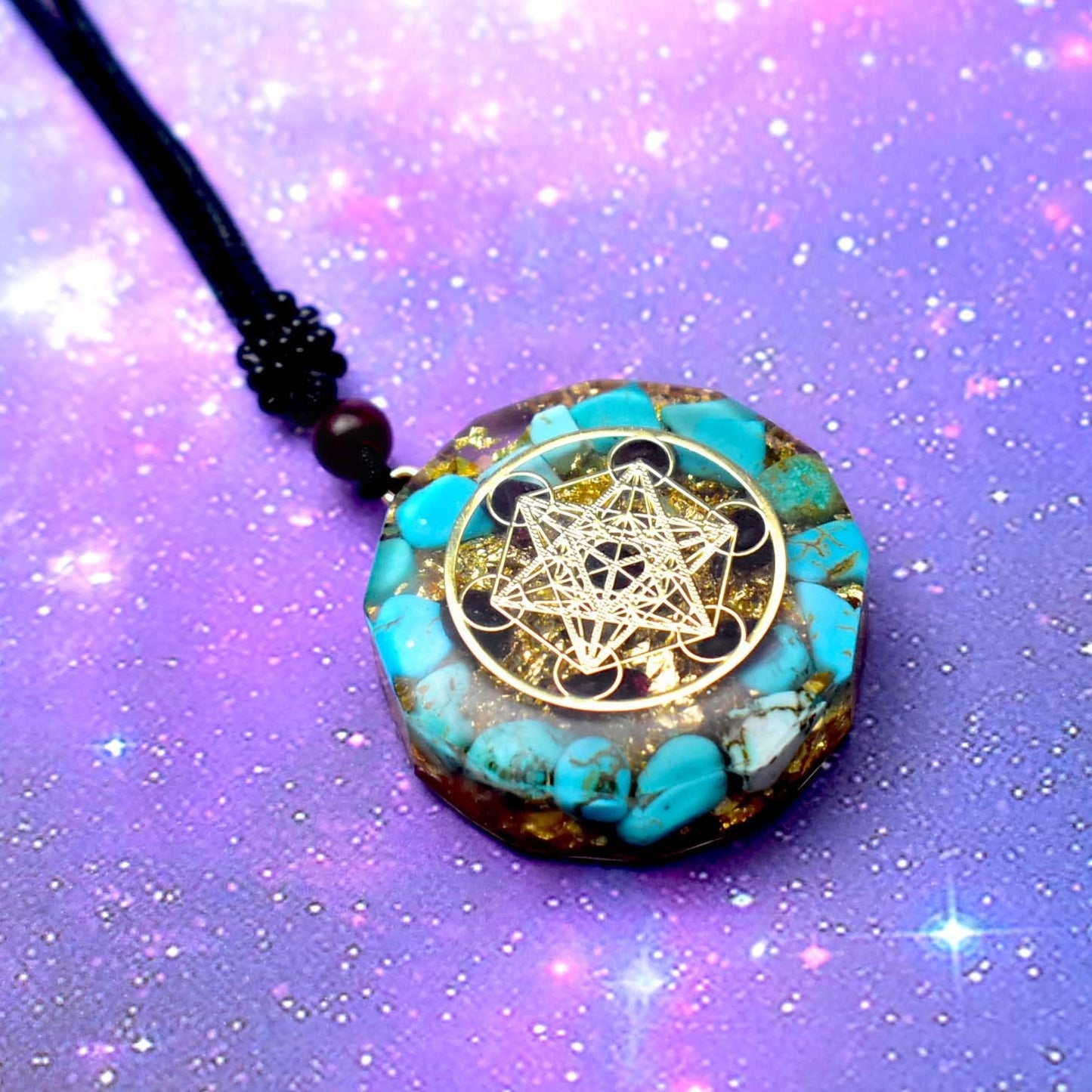 Natural Crystal Seven Chakra Pendant Jewelry/Accessories