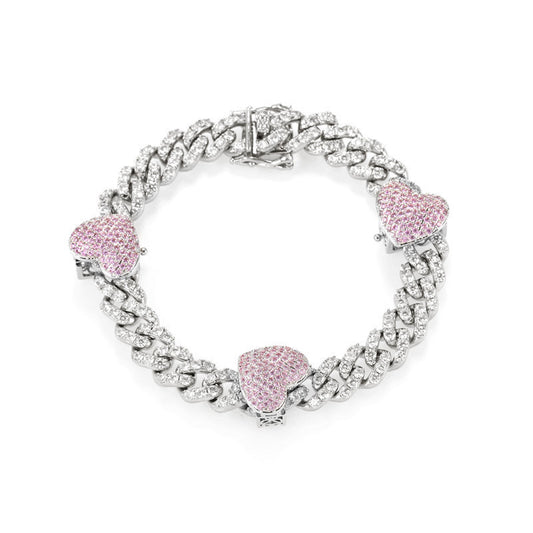 New Product Heart-shaped Zircon Plated All-match Anklet For Lady Jewelry/Accessories