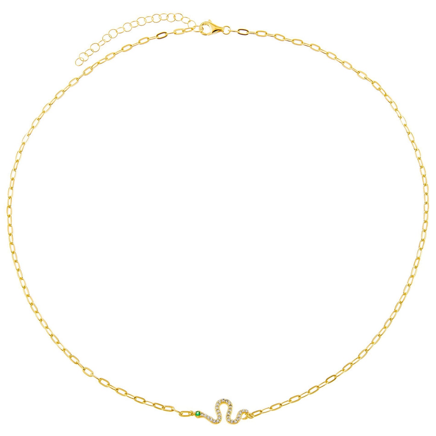 Micro-inlaid zircon copper jewelry necklace Jewelry & Accessories