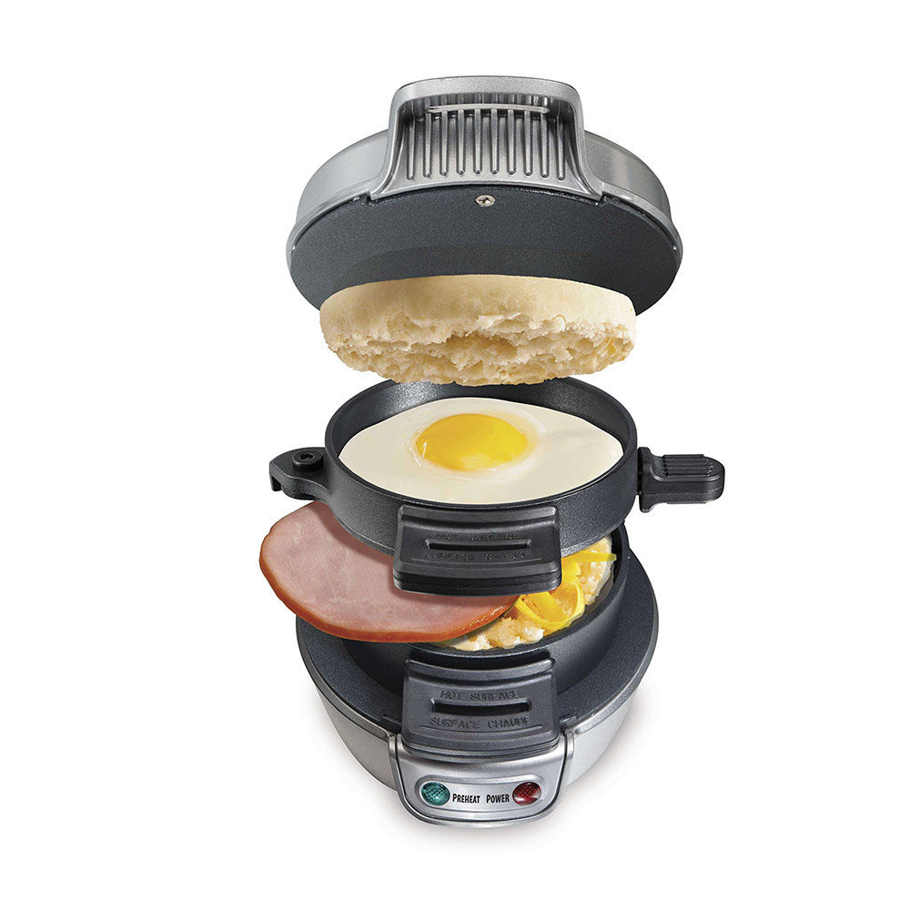 110V Hamburger Maker Sandwich Machine Fried Egg Toaster appliances Home Essentials
