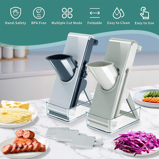 Mandoline Food Slicer Adjustable 3 In 1 Slicer For Kitchen Food Chopper Safe Multi Functional Vegetable Cutter Fast Meal Prep Appliances Home Essentials