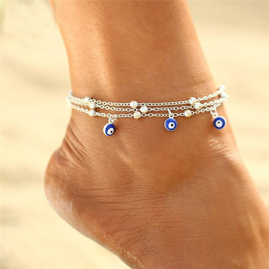 Foot jewelry bead chain beach anklet Jewelry/Accessories