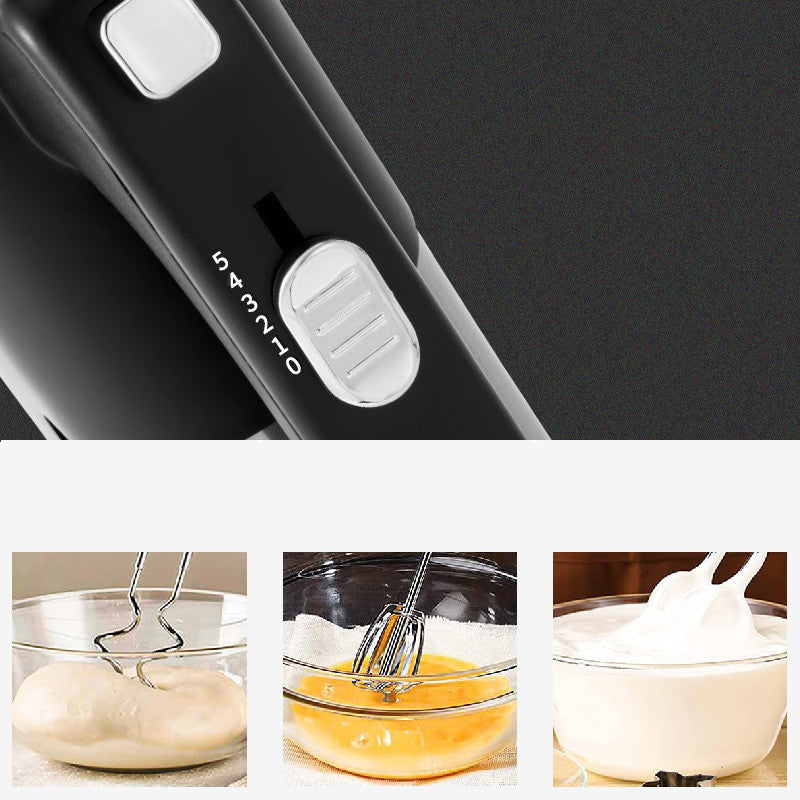 Handheld Electric Whisk, 5-Speed Egg Beater Mixer 800W for Baking, Milkshake & Cream, ABS + Stainless Steel – Appliances Home Essentials