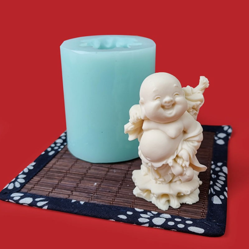 Cute Ornament Model Buddha Statue Ornament Plaster Home Ornaments