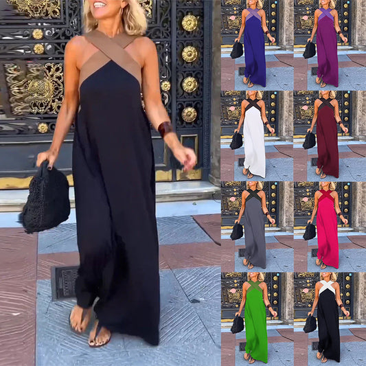 Women's Cross Beauty Back Dress Women's Garments Apparel / Clothing