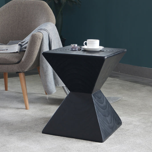 Canapé et table à thé en rondins Ji Ji Feng, table d'appoint créative pour salon, meubles d'hôtel et d'hébergement
