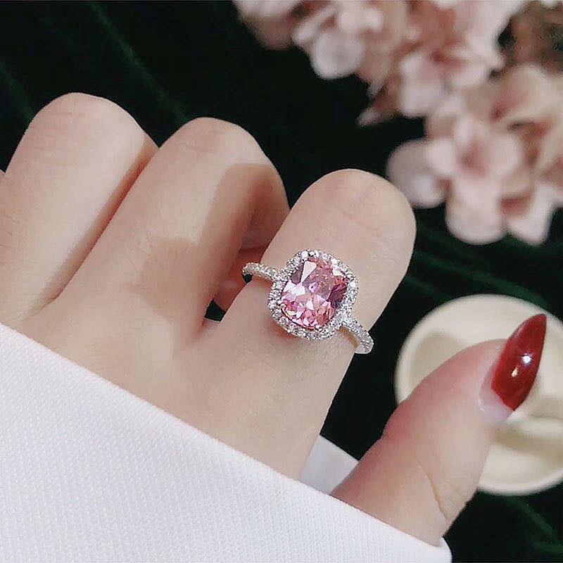 Rings For Women Bridal Wedding Anelli Trendy Jewelry Engagement Ring White Gold Color Anillos Jewelry / Accessories