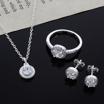 Ensemble de bijoux en zircon