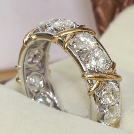 Cross Jewelry Zircon Ring For Women Jewelry/Accessories