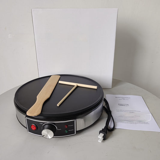 Adjustable Temperature 30cm Electric Baking Pan Appliances Home Essentials