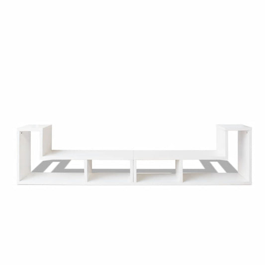vidaXL TV Cabinet Double L-Shaped White