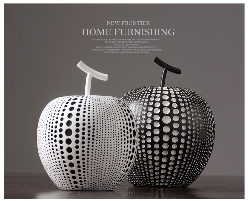 Simple resin fruit household items Home Ornaments