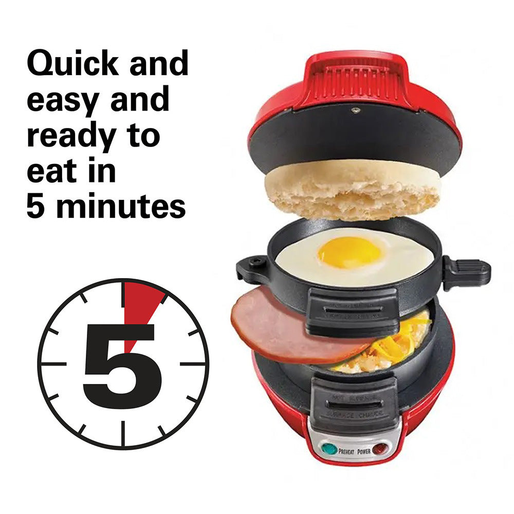 110V Hamburger Maker Sandwich Machine Fried Egg Toaster appliances Home Essentials