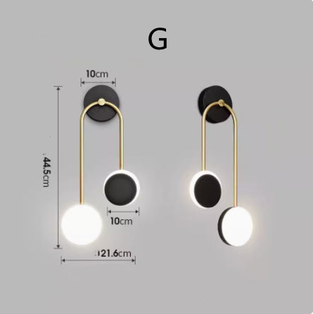 Wall Lamp, Bedside Lamp, Free Wiring Aisle Lamp Lighting Home Essentials