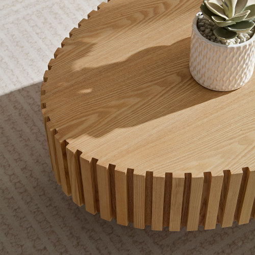 Modern Handmade Drum Coffee Table Furniture