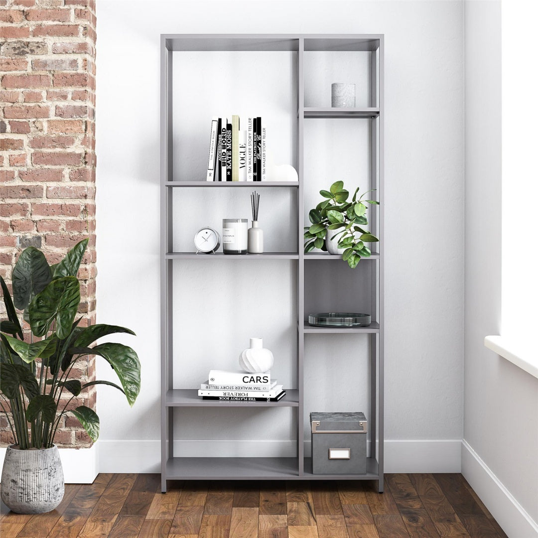 Mission District Metal Bookcase Room Divider Furniture