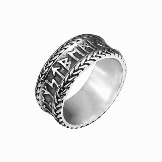 Vintage Viking Letter Mother Titanium Steel Ring Jewelry/Accessories