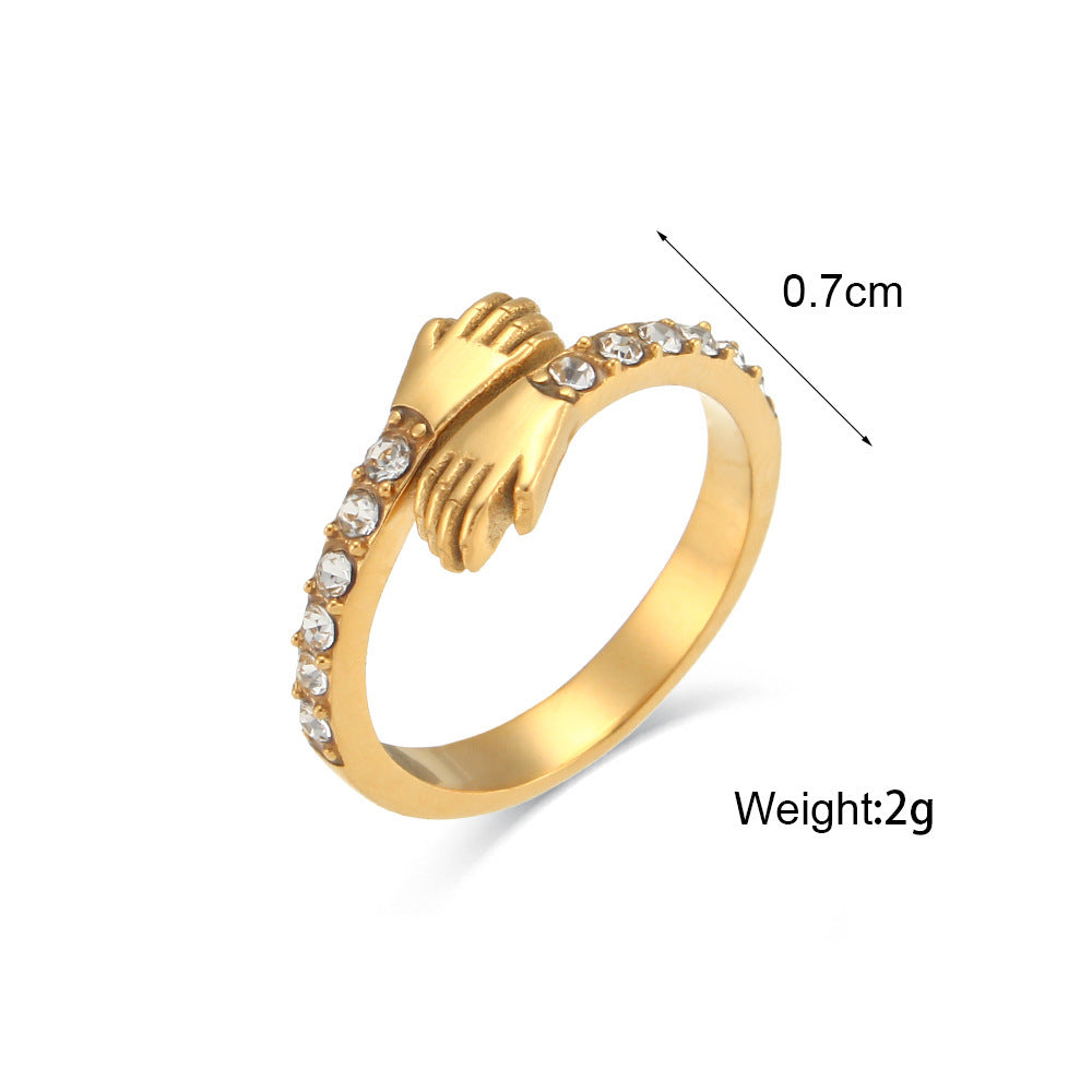 Amaryllis Exquisite Gold Ring Jewelry & Accessories