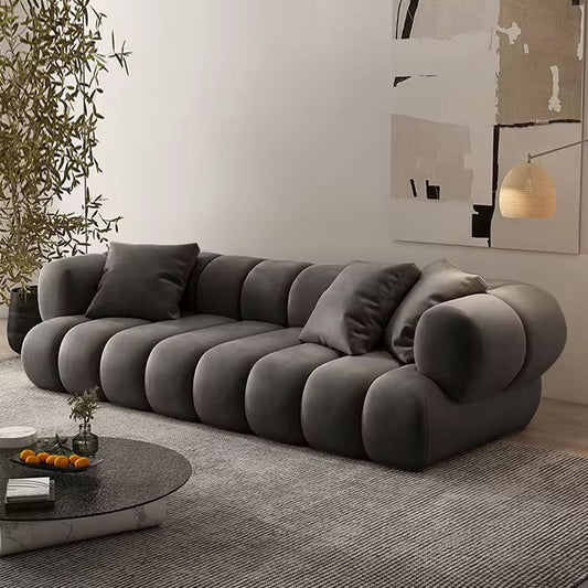 ATUNUS American Large Velvet Home Nordic Modern L Shape Corner Living Room Modular Sectional Sofa Couch Set Furniture